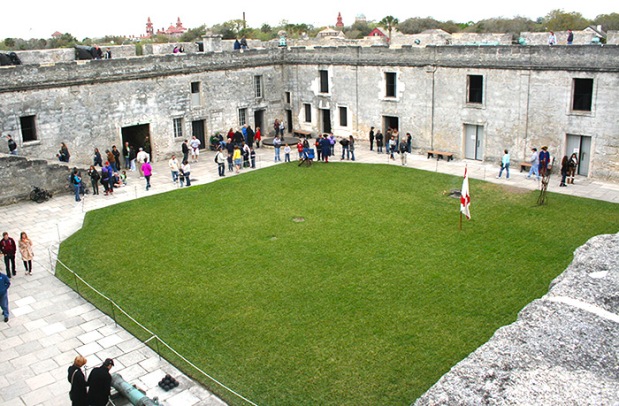 Castillo San de Marcos Courtyard